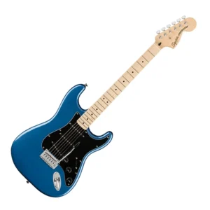 Guitarra Eléctrica Squier Affinity Stratocaster Maple Azul y Negro