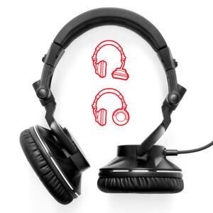 Auriculares diadema DJ60 Hercules