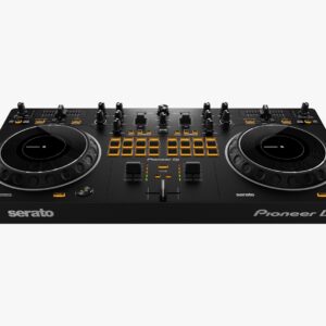 Controlador DJ de 2 canales de estilo scratch para Serato DJ Lite (negro)