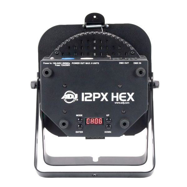 Luz led tipo par 12 leds RGBAW + UV de 12W cada uno - Imagen 3