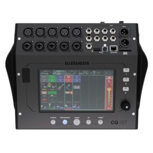 Consola / Mezclador digital ultra compacto de 12 entradas y 8 salidas