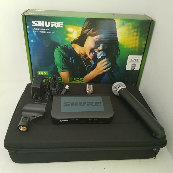 Sistema Vocal Inalámbrico con pastilla SM58 Shure